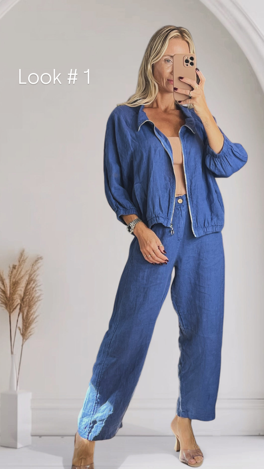 Selene Linen Jacket