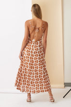 Load image into Gallery viewer, Florence Printed Open Back Maxi Dress
