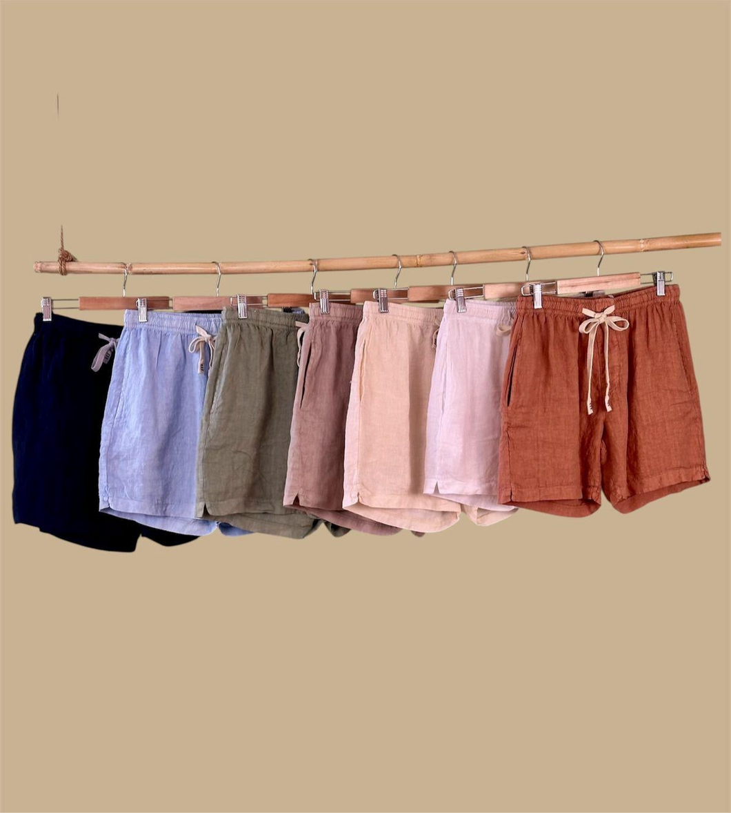 Miguel Linen Shorts