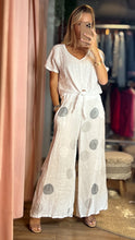 Load image into Gallery viewer, Alice Polka Dot Linen Pants

