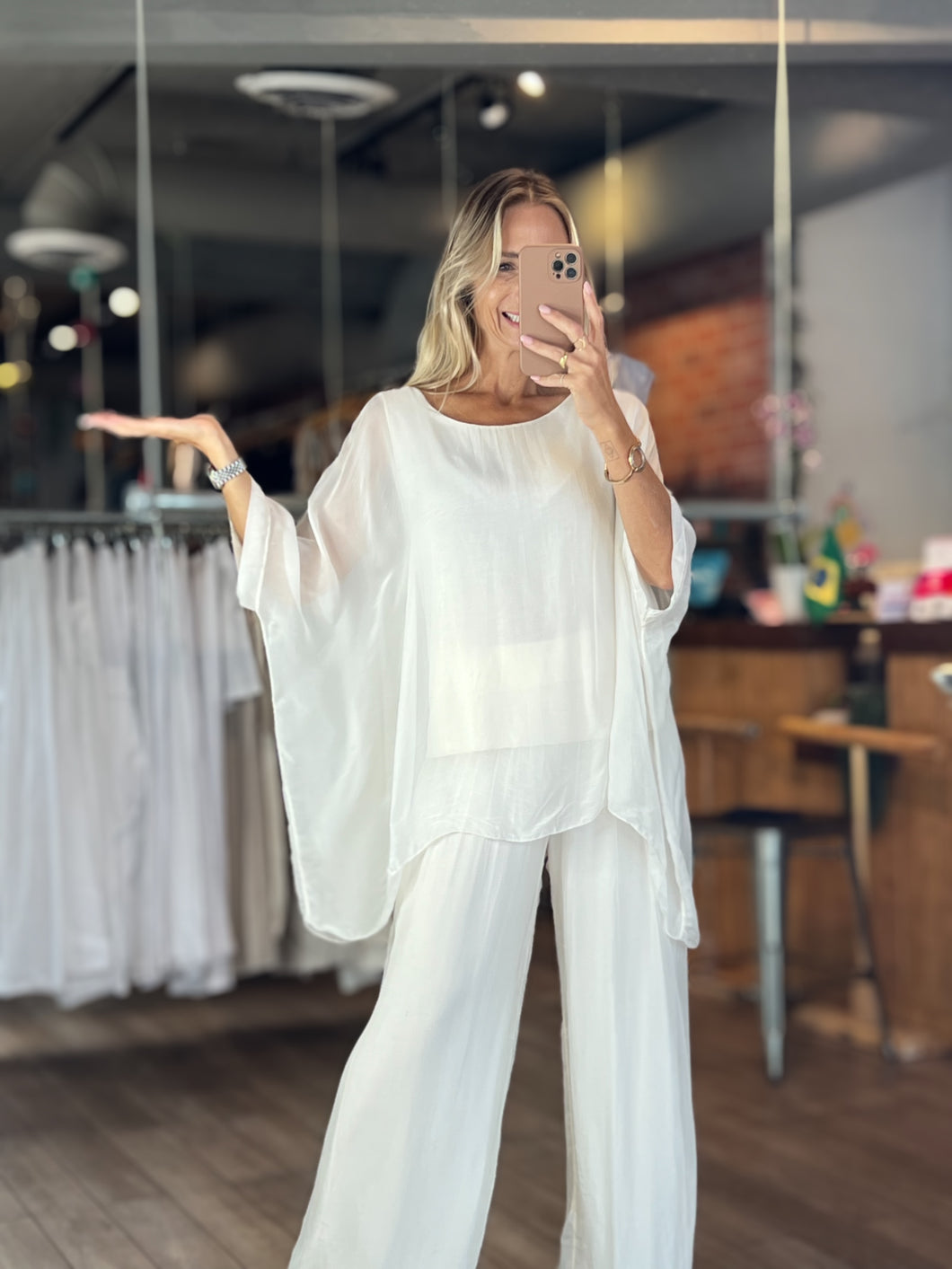 Anita Silk Blouse