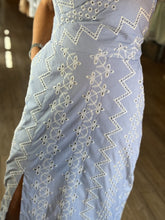 Load image into Gallery viewer, Claire Strapless Eyelet Dress
