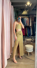 Load image into Gallery viewer, Cristiana Lurex Crochet Dress
