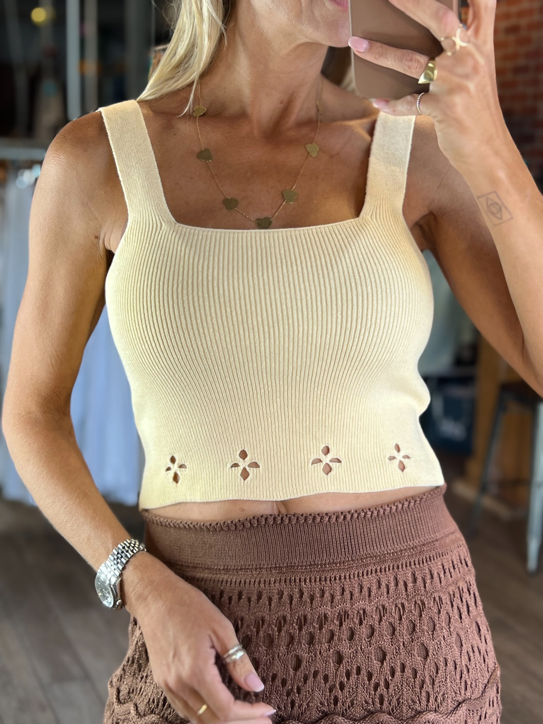 Poppy Knit Top
