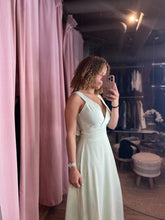 Load image into Gallery viewer, Kara Minty Tied Maxi Dress
