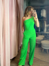 Load image into Gallery viewer, Brenda Off the Shoulder Jumpsuit
