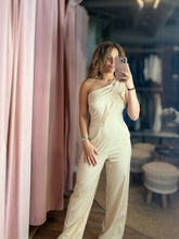 Load image into Gallery viewer, Brenda Off the Shoulder Jumpsuit
