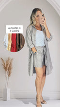 Load image into Gallery viewer, Luna Linen Dress/Cover up
