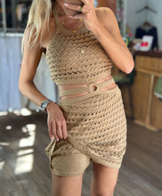 Load image into Gallery viewer, Antonia Mini Crochet Dress
