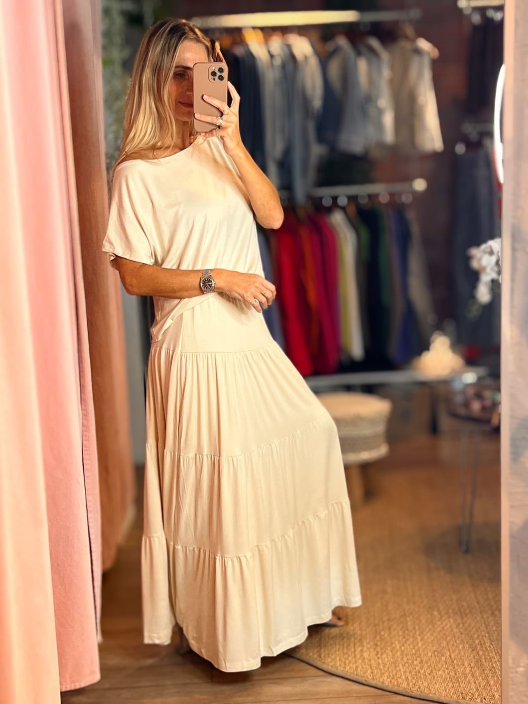 Cambury Comfy Skirt & Tee Set