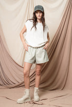 Load image into Gallery viewer, Fifi Eco Leather Shorts
