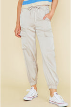 Load image into Gallery viewer, Frankie Satin Cargo Pants
