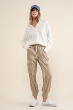 Load image into Gallery viewer, Frankie Satin Cargo Pants
