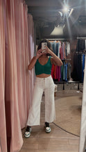 Load image into Gallery viewer, Ipanema Wide Leg White Jeans
