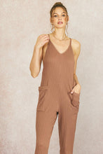 Load image into Gallery viewer, Lotus Cable Knit Jumpsuit
