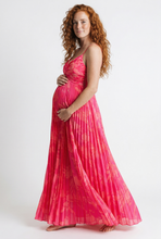 Load image into Gallery viewer, Adri Pleated Fuchsia Dress
