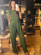 Load image into Gallery viewer, Women&#39;s Green Jumpsuit
