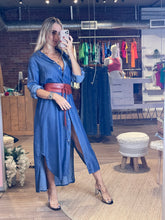 Load image into Gallery viewer, Tencel Denim Cover-Up

