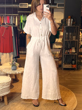 Load image into Gallery viewer, Maldives Linen Jumpsuit
