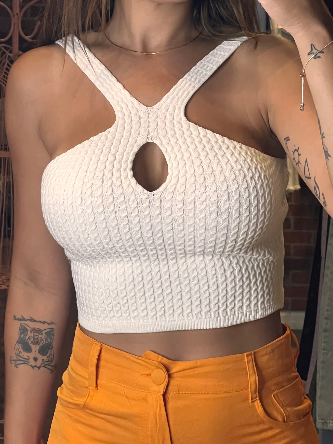 Bulgaria Crochet Crop Top