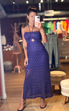 Load image into Gallery viewer, France Crochet Maxi Dress
