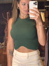 Load image into Gallery viewer, Chad Crochet Crop Top
