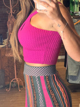 Load image into Gallery viewer, Bulgaria Crochet Crop Top
