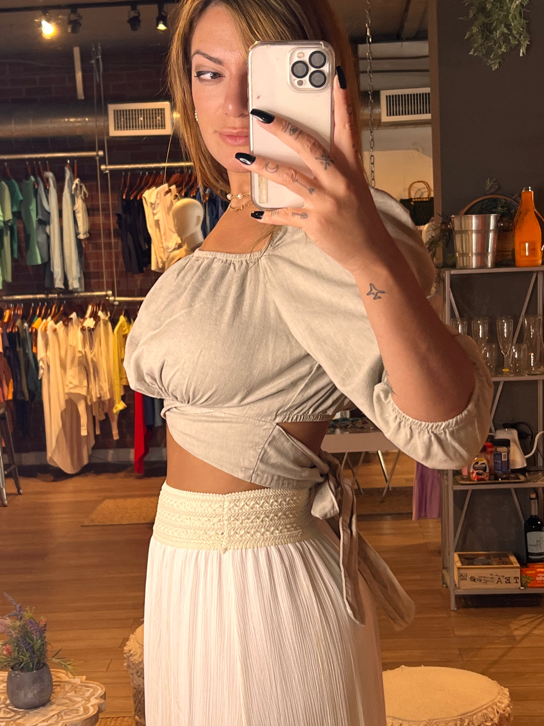 Marion Crop Top