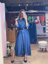 Load image into Gallery viewer, Tencel Denim Cover-Up
