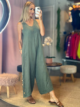 Load image into Gallery viewer, Gardenia Linen Jumpsuit
