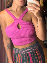 Load image into Gallery viewer, Bulgaria Crochet Crop Top
