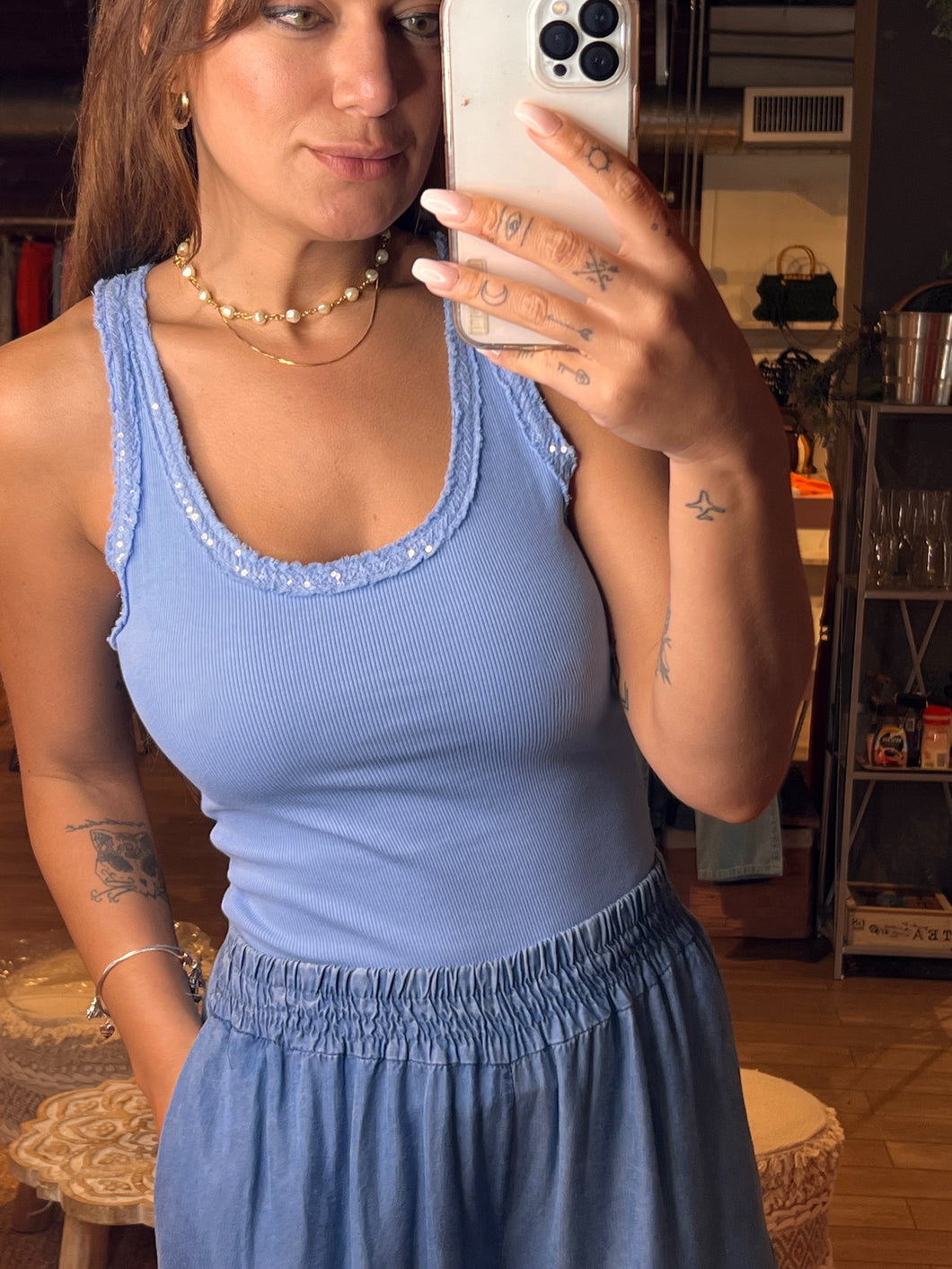 Sunshine Stretchy Tank Top