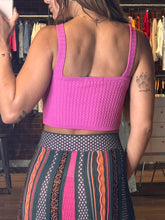 Load image into Gallery viewer, Bulgaria Crochet Crop Top
