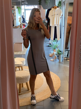 Load image into Gallery viewer, Cotton Mix Trendy T-Shirt Dress
