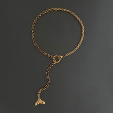 Load image into Gallery viewer, Nina Gold Moby Necklace
