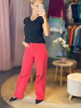 Load image into Gallery viewer, Carolina Wide Leg Colored Jeans
