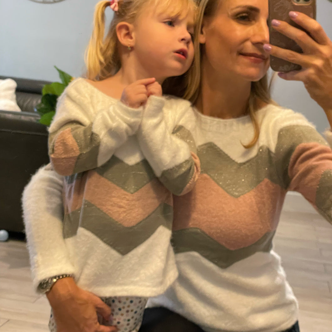 Mom and Me Knitted Sweater (kids size)