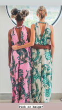 Load image into Gallery viewer, Jane Linen Leaf Jumpsuit
