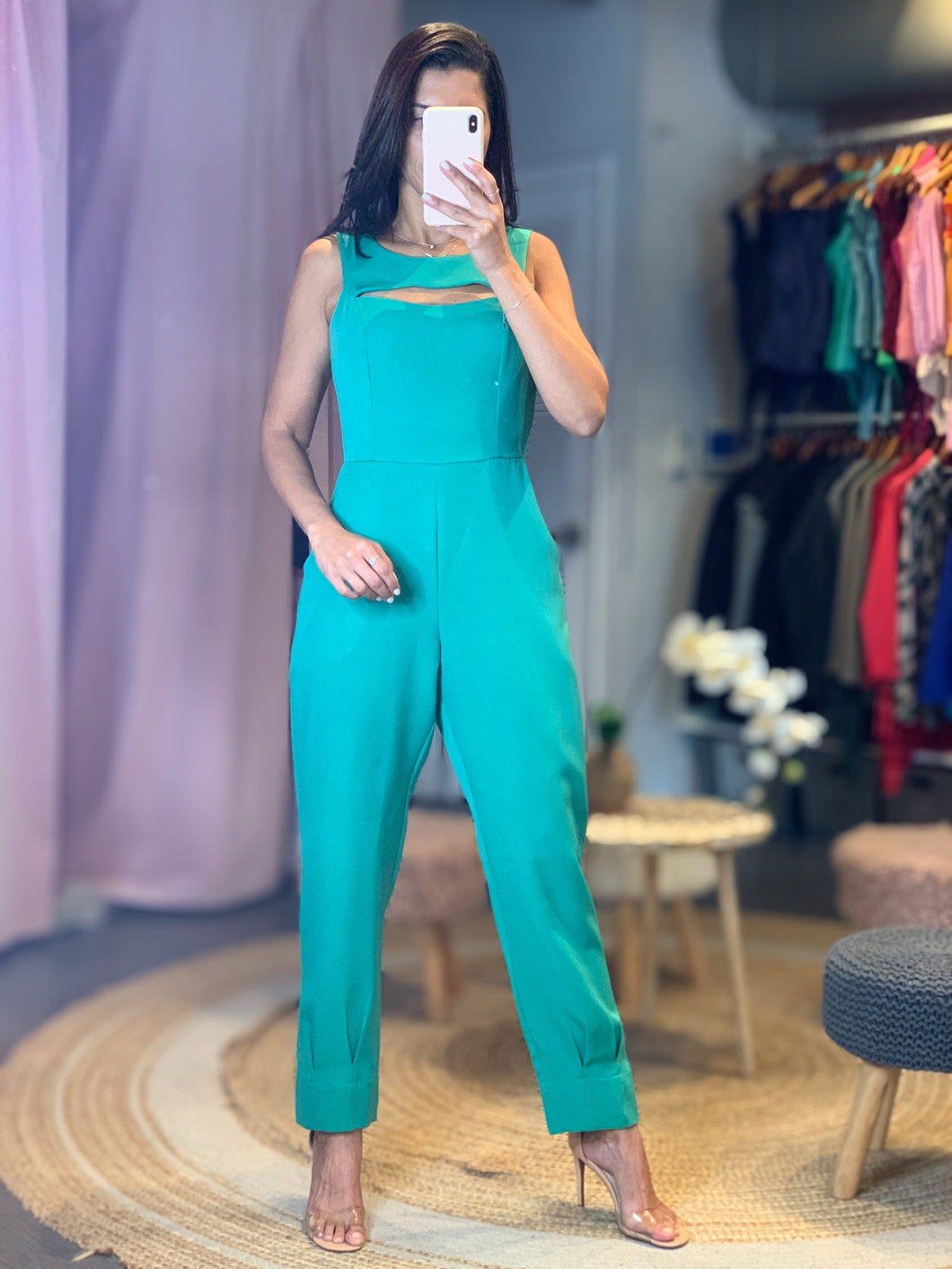 Opening Front Jumpsuit