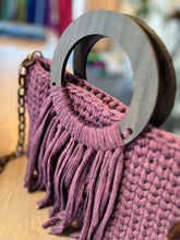 Load image into Gallery viewer, Praia Grande Hand-Made Crochet Hand Bag
