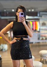 Load image into Gallery viewer, Holt Sequin Skirt
