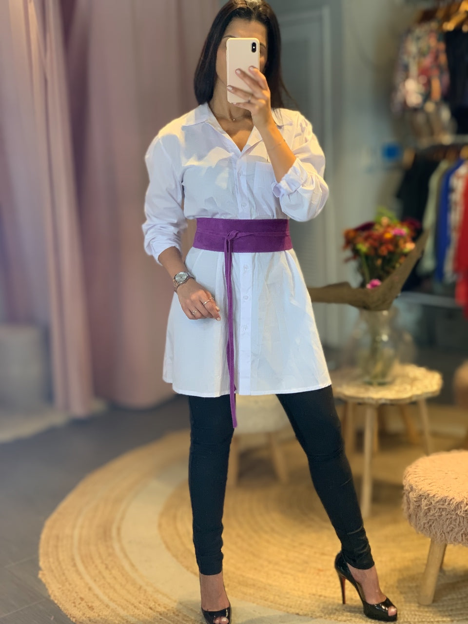 Dad Oversized White Dress/Shirt