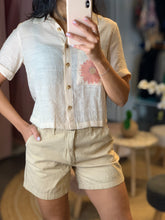 Load image into Gallery viewer, High Waisted Drill Khaki Short
