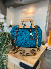 Load image into Gallery viewer, Felix Hand-Made Crochet Hand Bag
