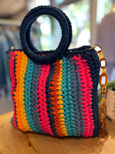 Load image into Gallery viewer, Praia Brava Hand-Made Crochet Hand Bag

