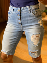 Load image into Gallery viewer, Ripped Regular Fit Jean Shorts
