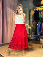 Load image into Gallery viewer, Lima Crochet Skirt
